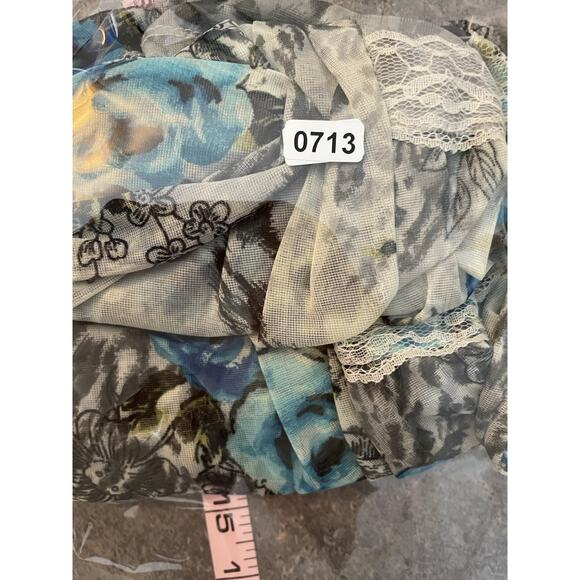 Self Esteem Womens Y2K Fairy Grunge Babydoll Top Size M Floral Preppy 90s - Picture 7 of 7